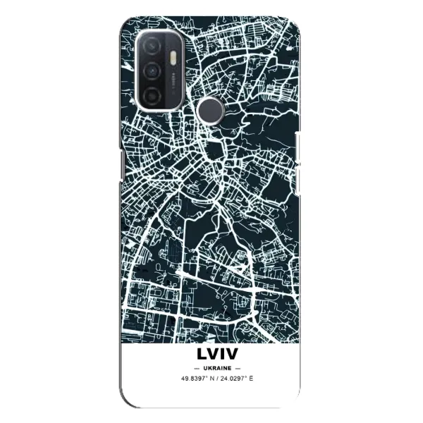 Чехол с принтом «Львов» для OPPO A32