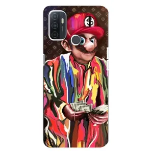 Бренднові Чохли для Oppo A32 - (PREMIUMPrint) (Mario LV)