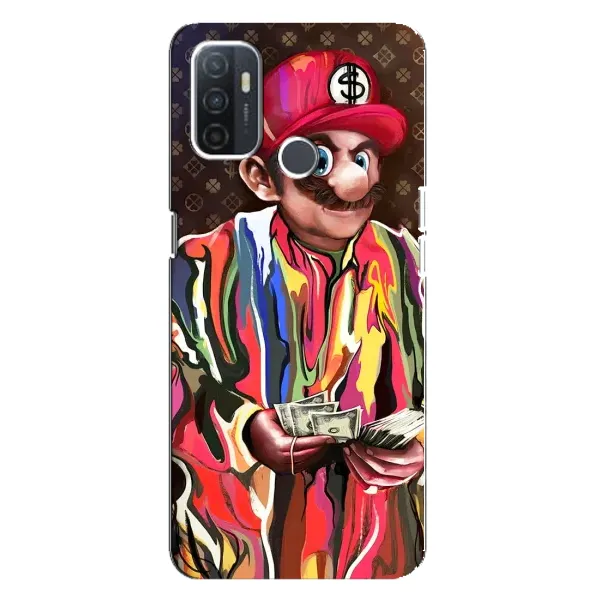 Чохол з принтом «Mario LV» для OPPO A32