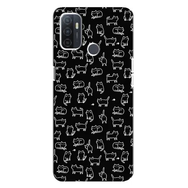 Чохол з принтом «Маленькі котики» для OPPO A32 Чохол з принтом «Маленькі котики» для OPPO A32