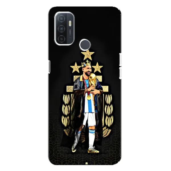 Чехол с принтом «Месси Король» для OPPO A32