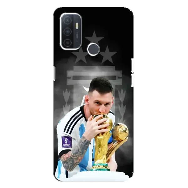 Чехол с принтом «Месси Чемпион» для OPPO A32