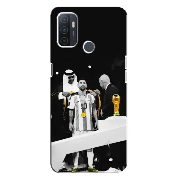 Чехол с принтом «Месси в накидке» для OPPO A32
