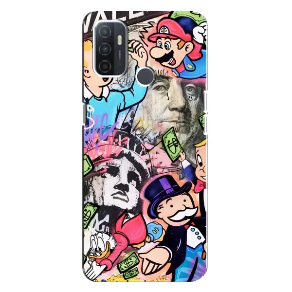 Чехол с принтом «Monopoly man» для OPPO A32