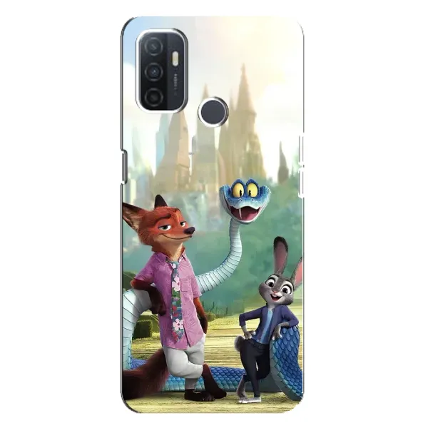 Чехол с принтом «Герои мультфильма Зверополис» для OPPO A32