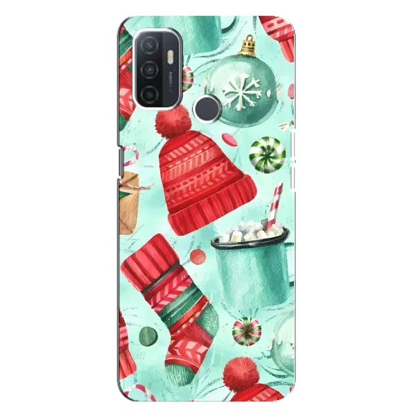 Чехол с принтом «Одежда НГ» для OPPO A32 Чехол с принтом «Одежда НГ» для OPPO A32
