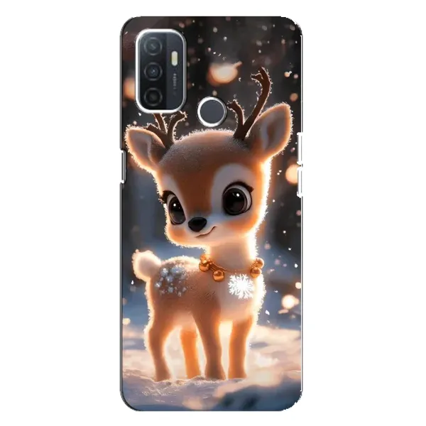 Чехол с принтом «Олененок» для OPPO A32