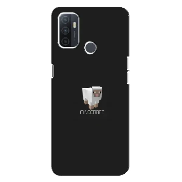 Чохол з принтом «Овечка Майнкрафт» для OPPO A32 Чохол з принтом «Овечка Майнкрафт» для OPPO A32