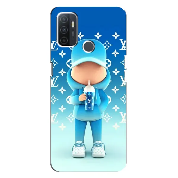 Чохол з принтом «Хлопець LV» для OPPO A32 Чохол з принтом «Хлопець LV» для OPPO A32