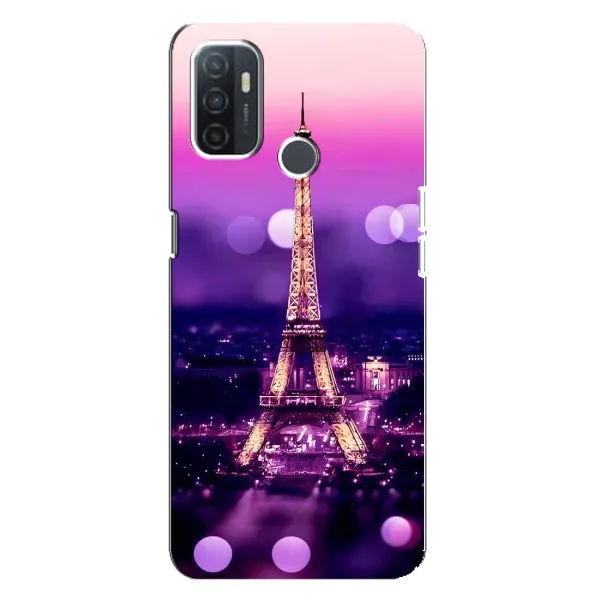 Чехол с принтом «Париж Башня» для OPPO A32 Чехол с принтом «Париж Башня» для OPPO A32