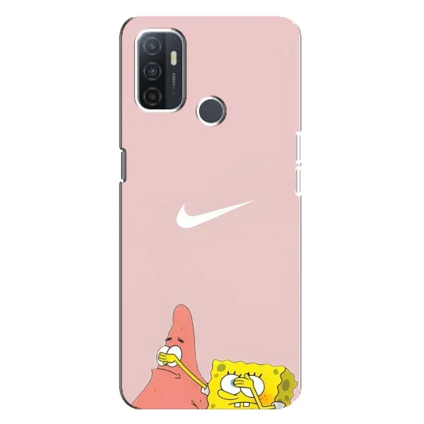 Чехол с принтом «Патрик и Губка» для OPPO A32