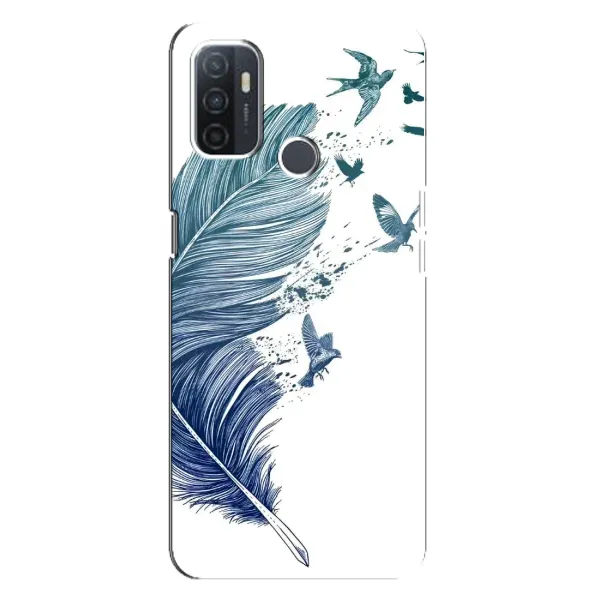 Чехол с принтом «Перышко» для OPPO A32