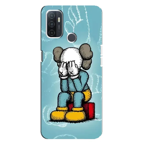 Чехол с принтом «Плач Bearbrick» для OPPO A32