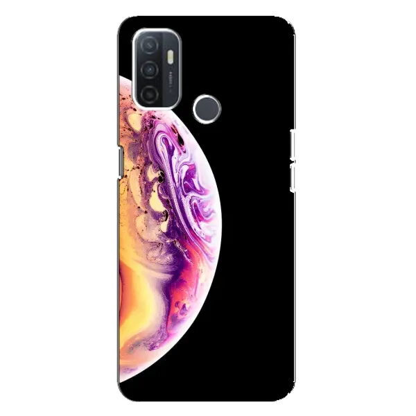 Чехол с принтом «Планета Айфон» для OPPO A32 Чехол с принтом «Планета Айфон» для OPPO A32