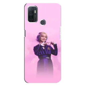 Чехол с принтом «Яркая Энид Уэнздей» для OPPO A32