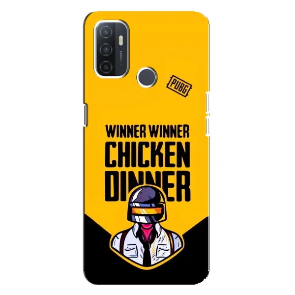Чохол з принтом «Pubg шолом» для OPPO A32