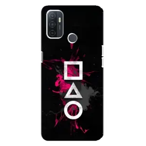 Чохол з принтом «Символи Гра кальмара» для OPPO A32