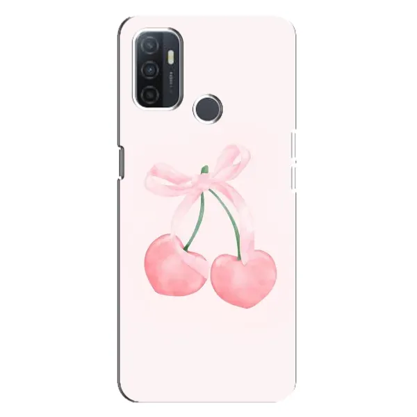 Чехол с принтом «Розовые вишни» для OPPO A32