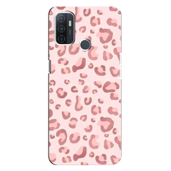 Чехол с принтом «Розовый леопард» для OPPO A32