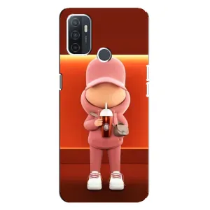 Круті Чохли Луі Віттон для Oppo A32 (AlphaPrint) (З Кавою)