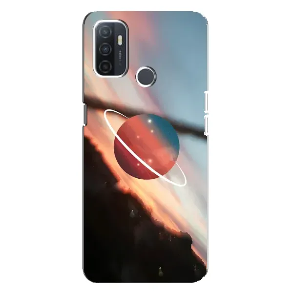 Чехол с принтом «Сатурн» для OPPO A32 Чехол с принтом «Сатурн» для OPPO A32
