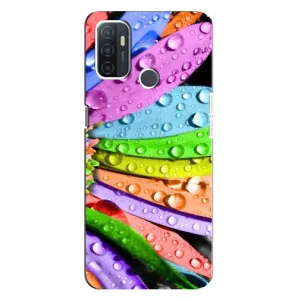 Чехлы (ART) Цветы на Oppo A32 (VPrint) (Семицветик)