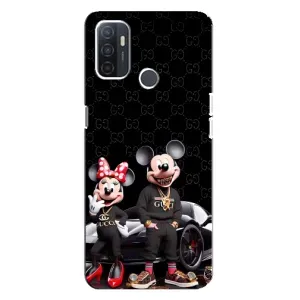 Чехол Disney Mouse Oppo A32 (PREMIUMPrint) (Семья Маусов)