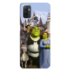 Чехол с мультфильмом Шрек на Oppo A32