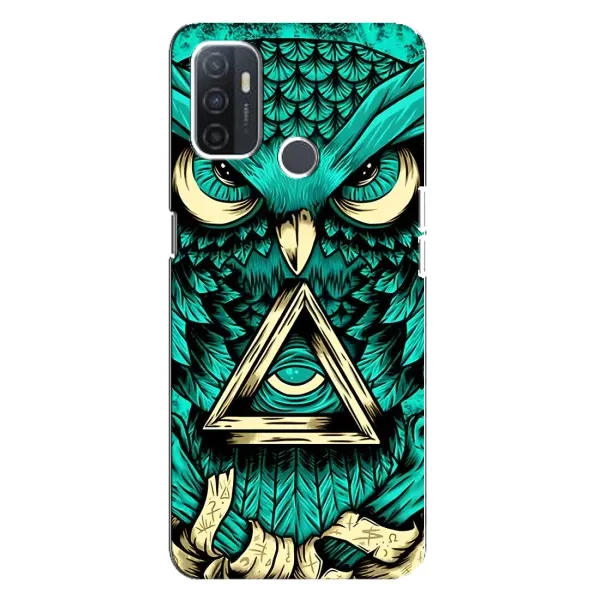 Чехол с принтом «Сова с глазом» для OPPO A32