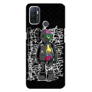 Чохли для Oppo A32 - Bearbrick Louis Vuitton (PREMIUMPrint) (Стиль Bearbrick)
