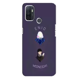 Чохли Венсдей на Oppo A32 Уенсдей (AlphaPrint) (Венздей і подруга)