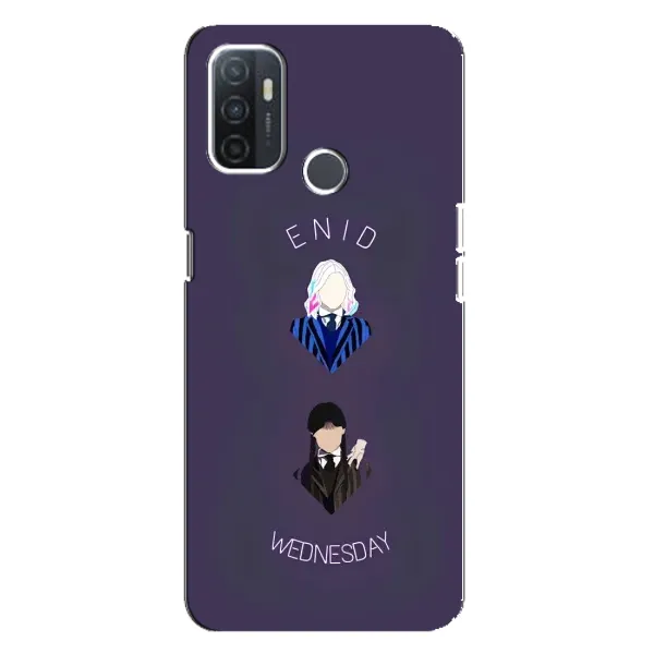 Чохол з принтом «Венздей і подруга» для OPPO A32