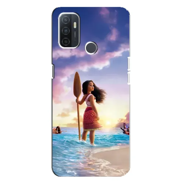 Чохол з принтом «Моана з веслом» для OPPO A32