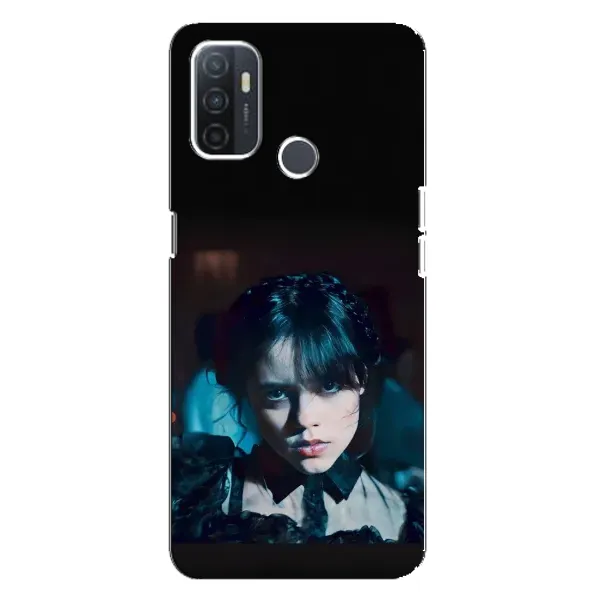Чохол з принтом «погляд Венздей» для OPPO A32