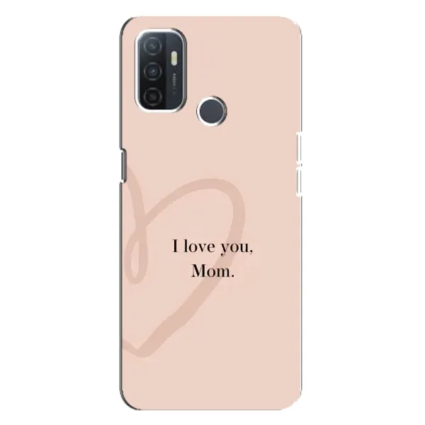 Чехол с принтом «Сердце маме» для OPPO A32