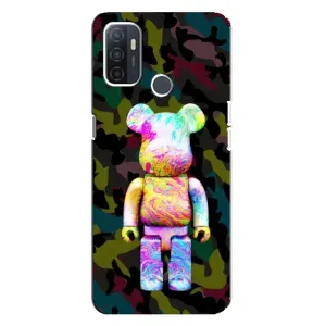 Чохли для Oppo A32 - Bearbrick Louis Vuitton (PREMIUMPrint) (Яскравий Bearbrick)