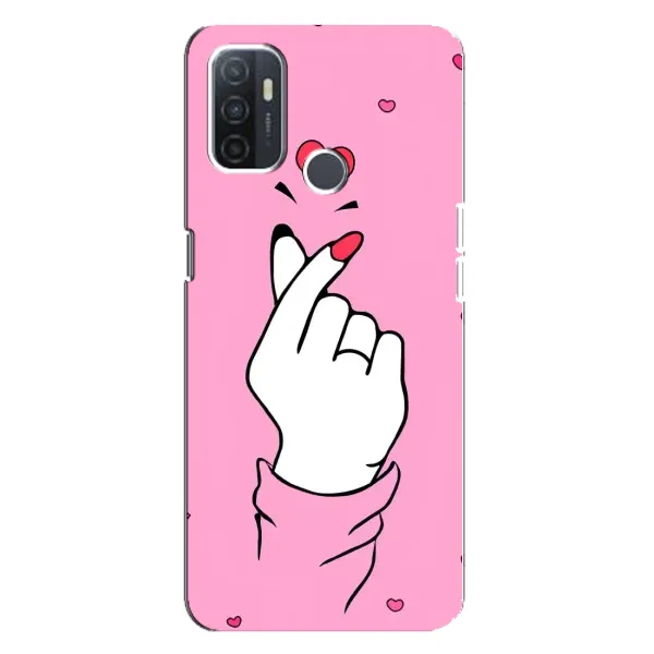 Чохол з принтом «Знак Love» для OPPO A32 Чохол з принтом «Знак Love» для OPPO A32