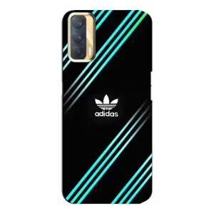 Чохли Адидас для Oppo A33 (AlphaPrint) (Адідас з полосами)
