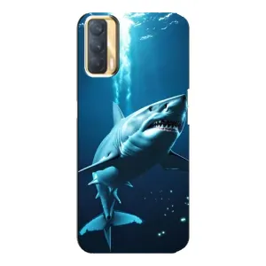 Чехол с принтом «Акула под водой» для OPPO A33