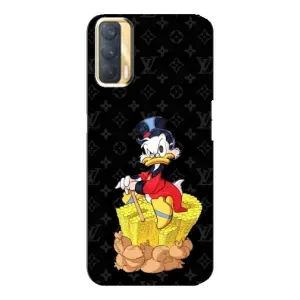 Чехли для Oppo A33 - Скрудж МакДак Louis Vuitton (PREMIUMPrint) (Богатство Макдака)