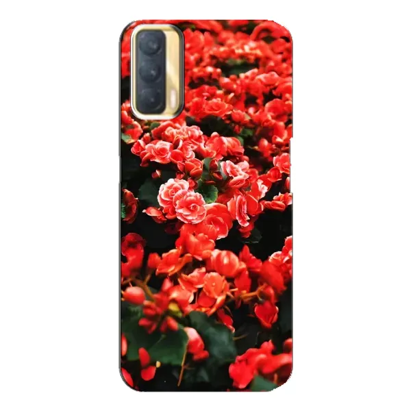 Чехол с принтом «Цветы красные» для OPPO A33 Чехол с принтом «Цветы красные» для OPPO A33
