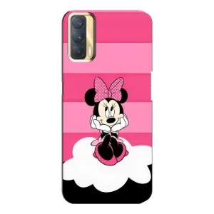 Эксклюзивный чехол для Oppo A33 (AlphaPrint - Мультяшные) (Девочка Maus)