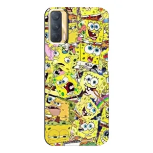 Чехол с принтом «Эмоции Спанч Боба» для OPPO A33