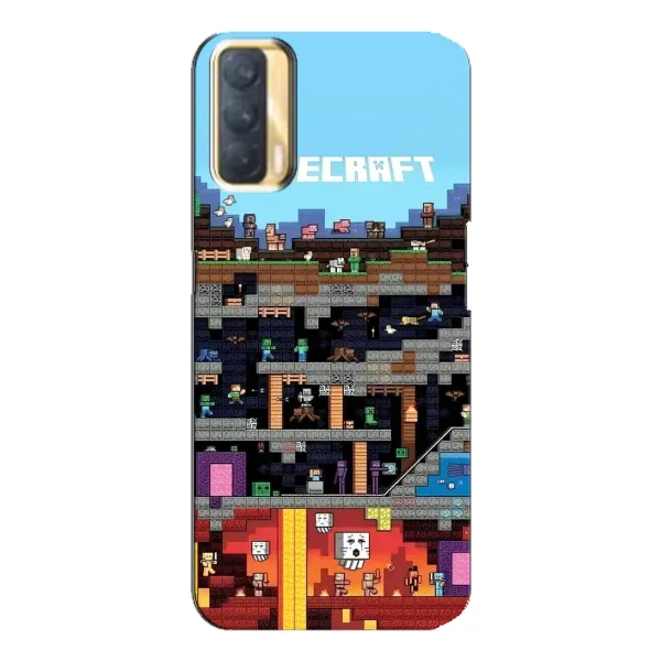 Чохол з принтом «фон Minecraft» для OPPO A33 Чохол з принтом «фон Minecraft» для OPPO A33