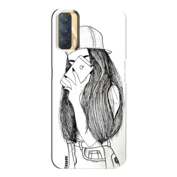 Чехол с принтом «Фото девочки» для OPPO A33