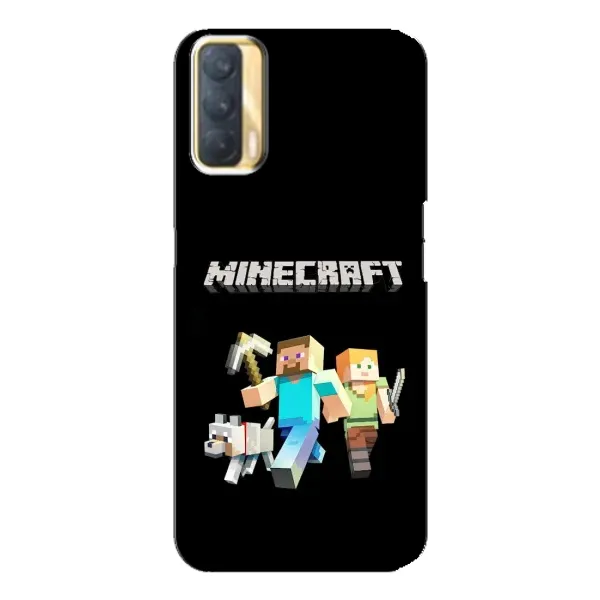 Чохол з принтом «герої Minecraft» для OPPO A33 Чохол з принтом «герої Minecraft» для OPPO A33
