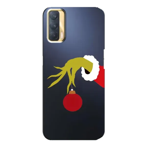 Чехол с принтом «Гринч с игрушкой» для OPPO A33
