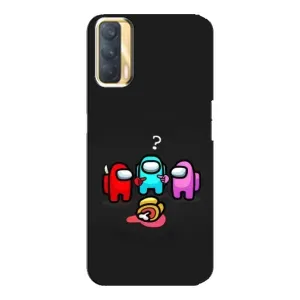 Чехол Амонг Ас для Oppo A33 (AlphaPrint)