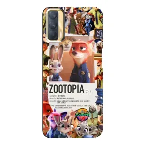 Чехол с принтом «Постер Зверополис» для OPPO A33
