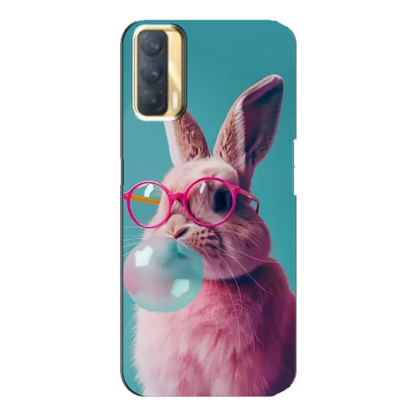 Чехол с принтом «Кролик в очках» для OPPO A33